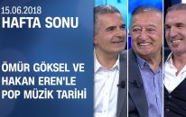 Ömür Göksel ve Hakan Eren'le pop müzik tarihine yolculuk Hafta Sonu 15.06.2018 Cuma