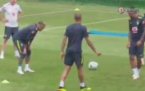 Neymar, Kosta Rika maçı öncesi sakatlandı