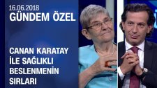 Canan Karatay sağlıklı beslenmenin sırlarını anlattı - Gündem Özel 16.06.2018 Cumartesi