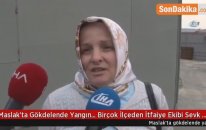 Maslak'ta Gökdelende Yangın... Birçok İlçeden İtfaiye Ekibi Sevk Edildi
