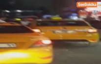 Taksicilerin Arap Turistlere Saldırısı Kamerada