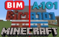 Bim ve A101 - Minecraft Kendi Şehrimizi Yapıyoruz! #3