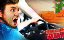 Turbo Araba İle Duvara Çarpan Adam - Suicide Guy Sleepin Deeply