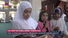 Yaz Kur’an Kurslarına Yoğun İlgi