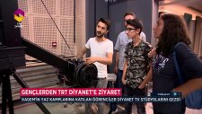 Gençlerden TRT Diyanet’e Ziyaret