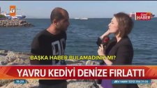 Yavru Kediyi Denize Fırlatan Adamın Savunması