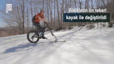Kayaklı Kar Bisikleti