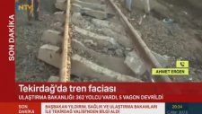Tekirdağ Ten Kazası Meydana Geldi:10 Ölü , 73 Yaralı