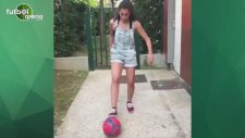 Top cambazı Lisa Zimouche yine büyüledi!
