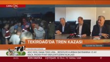Tekirdağ Tren Kazası Meydana Geldi:24 Ölü , 338 Yaralı