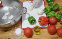 Domatesli Biber Kavurması Yaz Menüsü