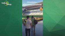 Ferdi Kadıoğlu, Şükrü Saracoğlu Stadını gezdi