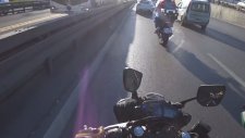 Trafikte 90 Km Hız İle Kaza Yapan Motosikletli
