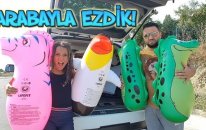 Hacıyatmazları Arabayla Yatırmaya Çalışmak