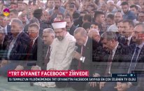 'TRT Diyanet Facebook' Zirvede