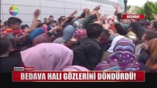Bedava Halıyı Gören Halkın Kendinden Geçmesi