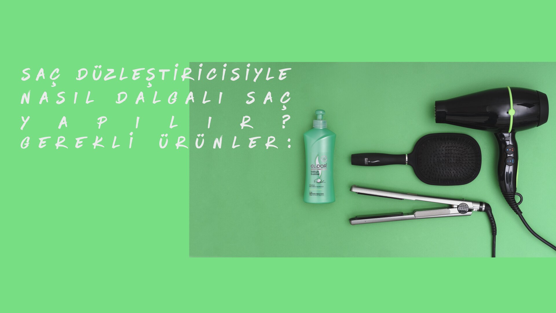 Saç Düzleştirici Nasıl Temizlenir, Ne Yapmalı Saç Düzleştirici Nasıl Temizlenir, Ne Yapmalı