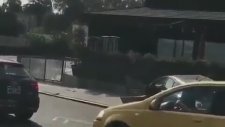 Tartıştığı Adamın Aracını Pert Eden Manyak Jeep Sürücüsü