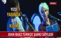 Joan Baez İstanbul'daydı !