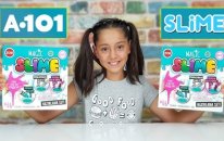 A.101 Markette Satılan Slime Setleri! ( Challenge )