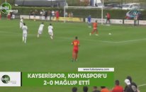 Kayserispor hazırlık maçında Konyaspor'u 2-0 yendi
