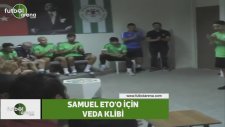 Konyaspor'dan Samuel Eto'o için veda klibi