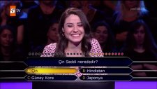 Çin Seddi Hangi Ülkededir Sorusuna İki Joker Harcayan Yarışmacı