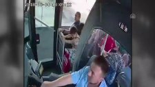 Yolcu ile Otobüs Şoförünün Kavga Etmesi