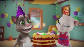 Süper Doğum Günü Pastası! | Talking Tom Shorts | Çizgi Film
