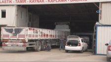 TIR Lastiklerini Çalan Maskeli Hırsızlar
