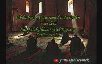 7'şer defa Felak Nas İhlas Ayetel Kürsi ve Fatiha Sureleri Sihir büyü nazar için