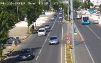 Mobese Kameralarına Yansıyan Trafik Kazaları
