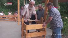 Rize'nin Bayram Eğlencesi: Ahşap Dönme Dolap