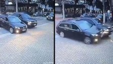 Tartışırken Kendi Aracını Devirmeyi Başaran Sürücü
