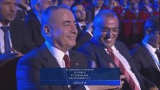Galatasaray Kura Çekimi Sırasında Mustafa Cengiz-Abdurrahim Albayrak