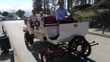 Elektrikli Fayton Hizmet Vermeye Başladı