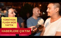Türkiye'de Flash Mob Yaptık - Haberlere Çıktım