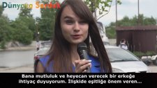 Ukraynalı Kızlara Hayalindeki Erkek Tiplerini Sormak