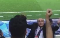Abdurrahim Albayrak tribünleri böyle coşturdu