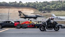 Kenan Sofuoğlu F-16 Uçağıyla Yarıştı (Teknofest İstanbul 20 Eylül Perşembe)