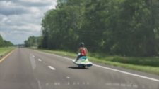 Yolda Karşılaşılan Jet Ski