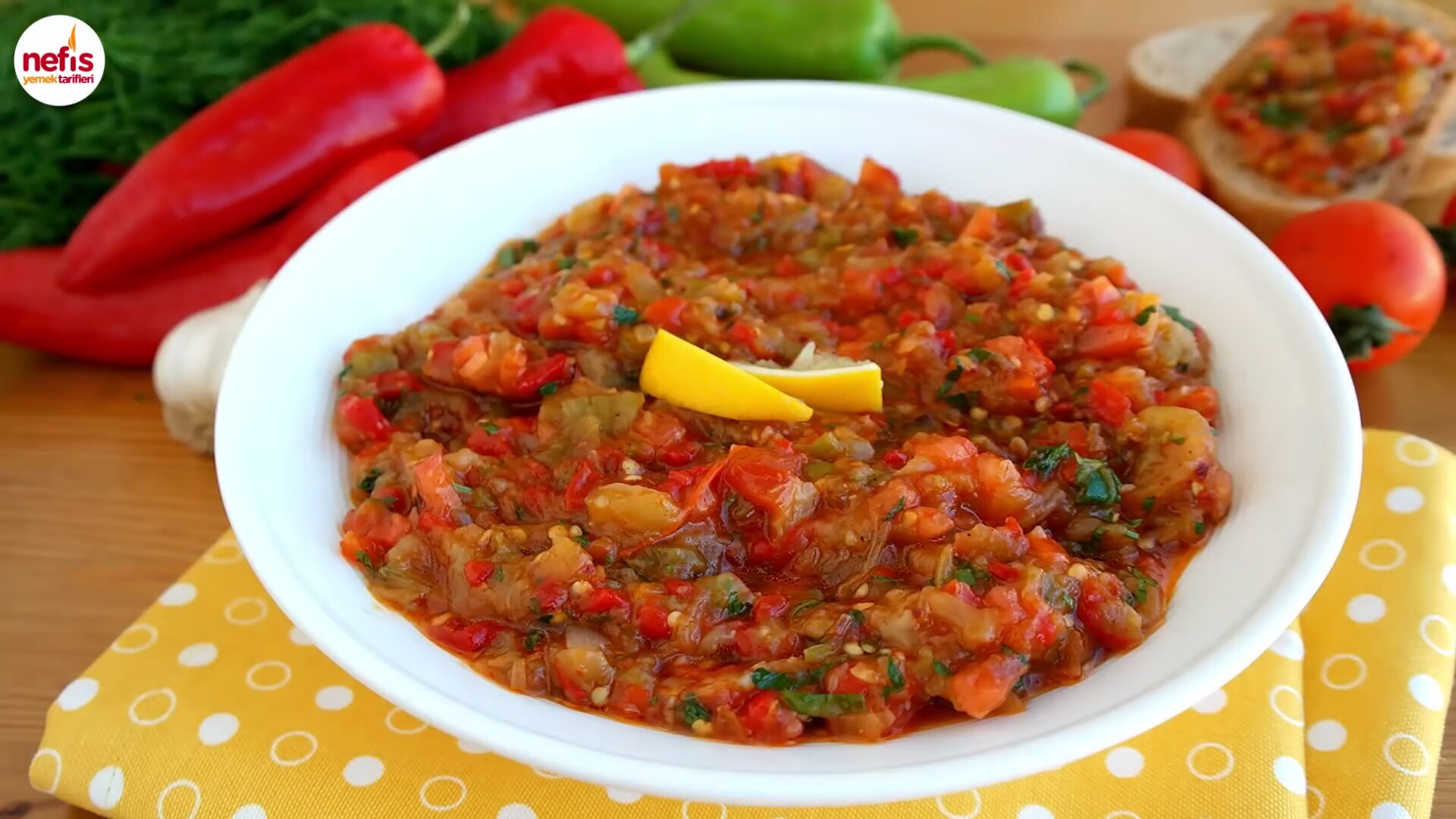 Babagannuş Tarifi Videosu Babagannuş Tarifi Videosu
