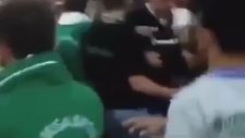 Bursasporlu Taraftarların Beşiktaşlı Taraftara Saldırması
