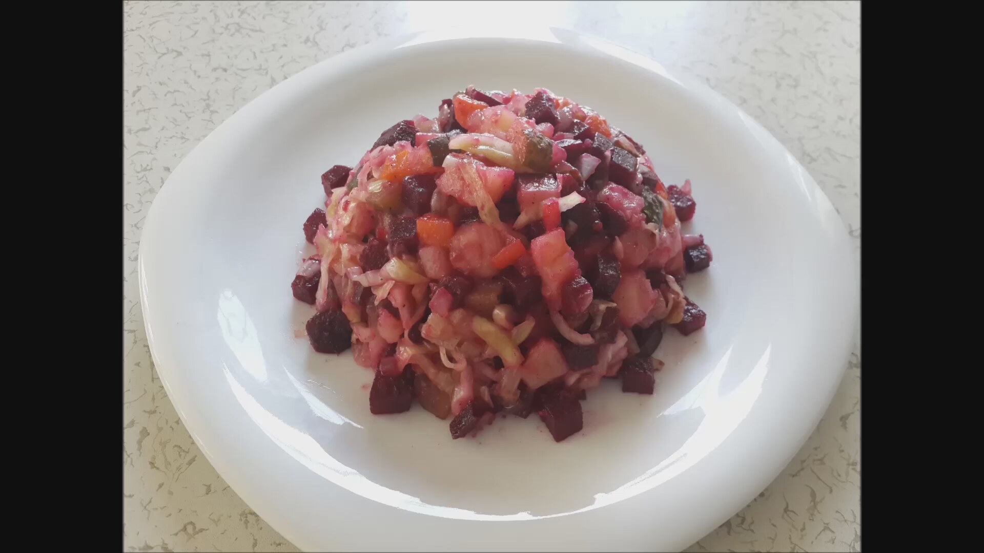 Orijinal yemek - salata Mozaik Orijinal yemek - salata Mozaik