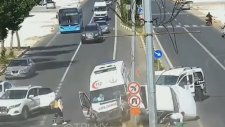 Ambulansa Kaza Yaptıran Sürücü