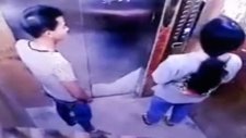 Genç Kızı Asansörde Taciz Eden Çinli Adam