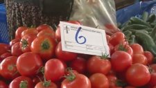 Antalya'daki Pazarlarda Domatesin Kilosu 6 TL