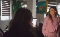 Doğum Günü Kutlaması Akademik Kurul Bölüm başkanları pasta kestik Nice Mutlu Yıllara