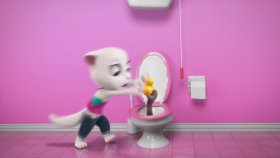 Tuvalet Kurtarma Devriyesi | Talking Tom Shorts 46 | Çizgi Film
