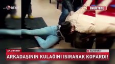 Kavgada Arkadaşının Kulağını Isırarak Koparan Kız